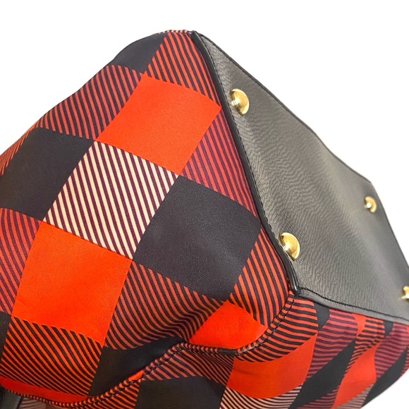 NWOT🖤Vera Bradley Ella Plaid Tote - Picture 8 of 14